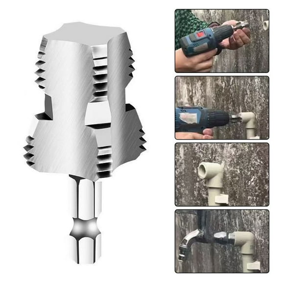 Versatile 4 & 6 Points Pvc Pipe Thread Opener for Easy Plumbing Tasks!