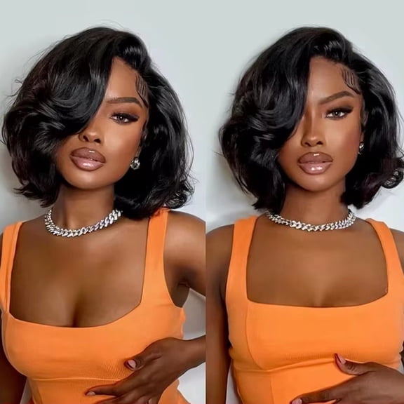 Versatile 5X5 4X4 Glueless Body Wave Bob Wigs 13X4 13x6 HD Lace Frontal Wig Human Hair Natural Wave Wig Short Bob Wigs of Women by Typpkmm