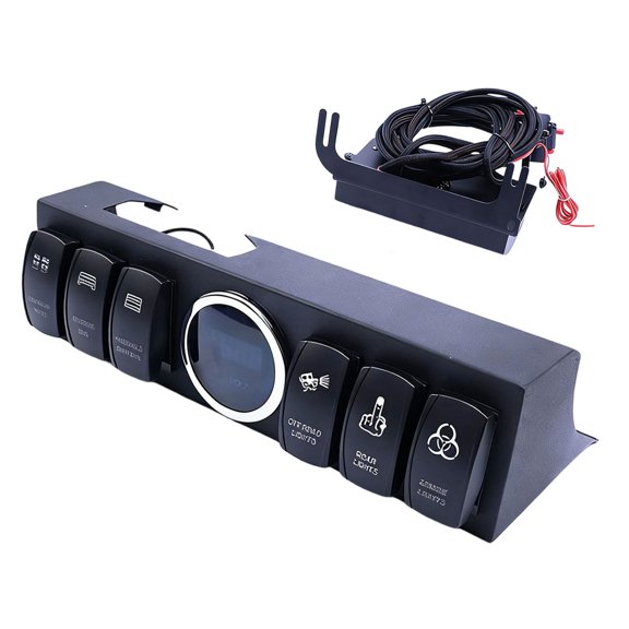 Versatile 6 Route Automotive Control Unit With Individual Safeguards And Lighted Indicators