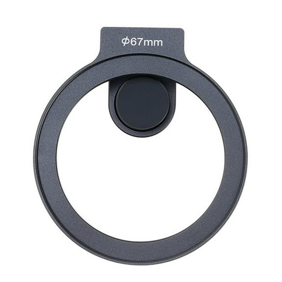 Versatile 67mm Mobile Lens Filter Mount Smartphone Filter Bracket Action Camera Accessories Suitable for Phone 14/15