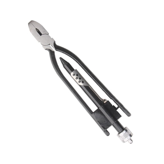 Versatile 9 Inch Carbon Steel Pliers Wire Twisting Pliers Simple Use for Motorcycle Repairs & Various Cable Application
