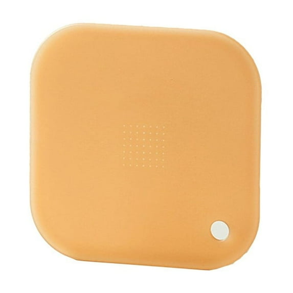 Versatile ABS Chopping Board:Sturdy,Easy Clean, Safe & Organized Kitchen! 18.5*18.5cm Orange