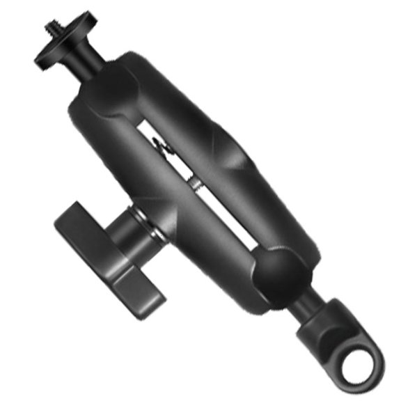 Versatile Action Camera Mount with 360 Degree Rotate Motorcycles Aluminum Constructions Camera Mount for Camera