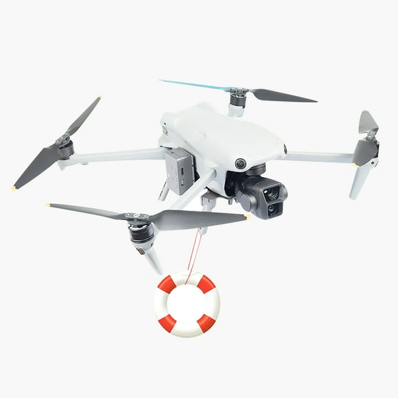 Versatile Airdrop System for DJI Air 3 Drone Remote Control for Advertising, Delivery, and More Lightweight and Safe