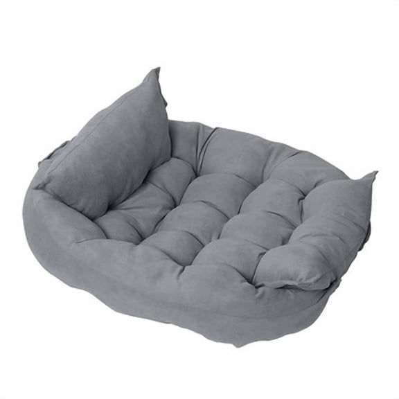 Versatile Animal Companion Bed In Soft Grey Durable Material For Pets