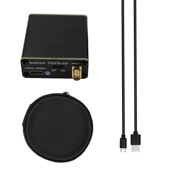 Versatile Application Active RF Isolation Distributor for RF Signal, Radio Antenna, SDR, GPSDO, and Signal Source Distribution