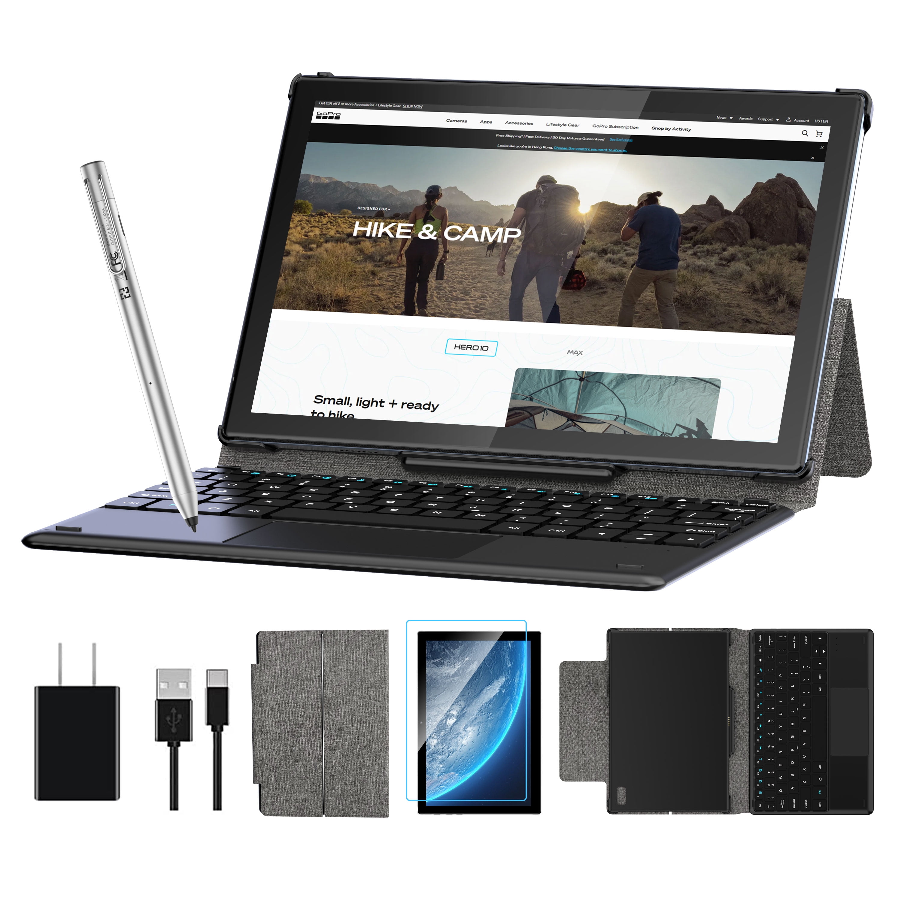 Tablet Versatile Versatile BYYBUO 10.1
