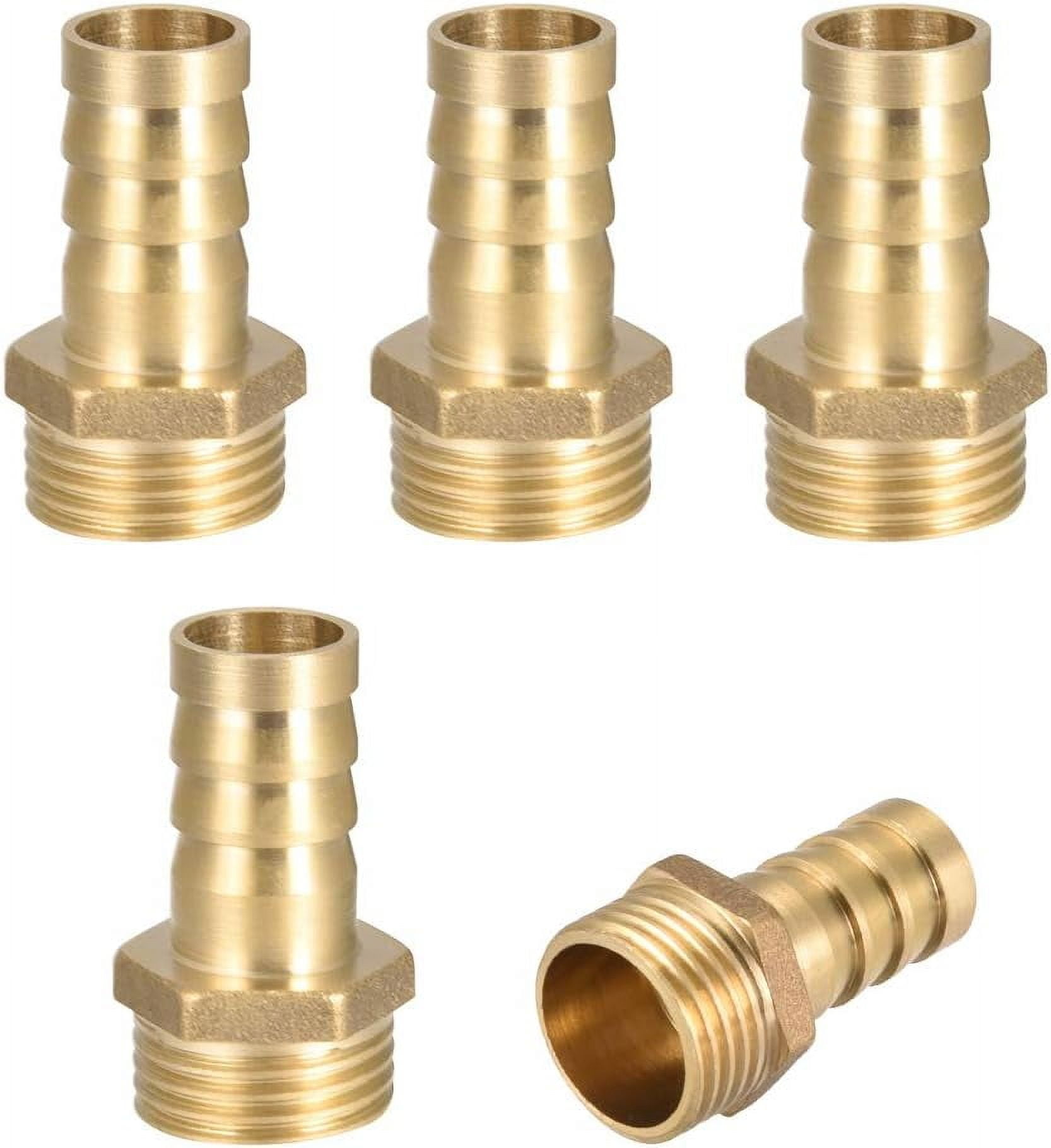 1/4" Brass Mini Ball Valve - 150 PSI, Red Lever Handle, Double O-Ring, For Air & Liquid Lines