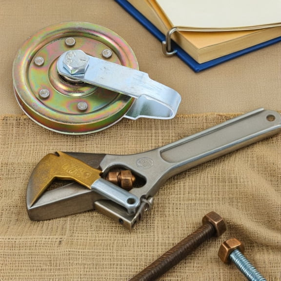 Versatile Barn Door Roller with Metal Wheel for Smooth Sliding Door Operation