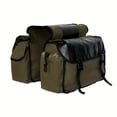 thumbnail image 1 of Versatile Bike Saddle Pannier Bag Fits Bike Rack for Commuting Trips, 1 of 4