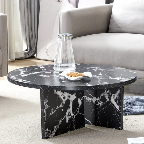 Versatile Black Gaming Table, 31.5 In. Diameter & 14.03 Height, Fun Guest Room 31.11 X In., Enhances Ambiance
