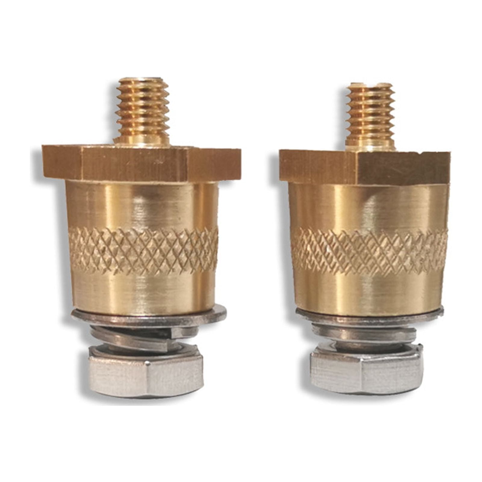 Versatile Brass Battery Terminal Charging Posts Connector for M6 Thread Male Batteries and