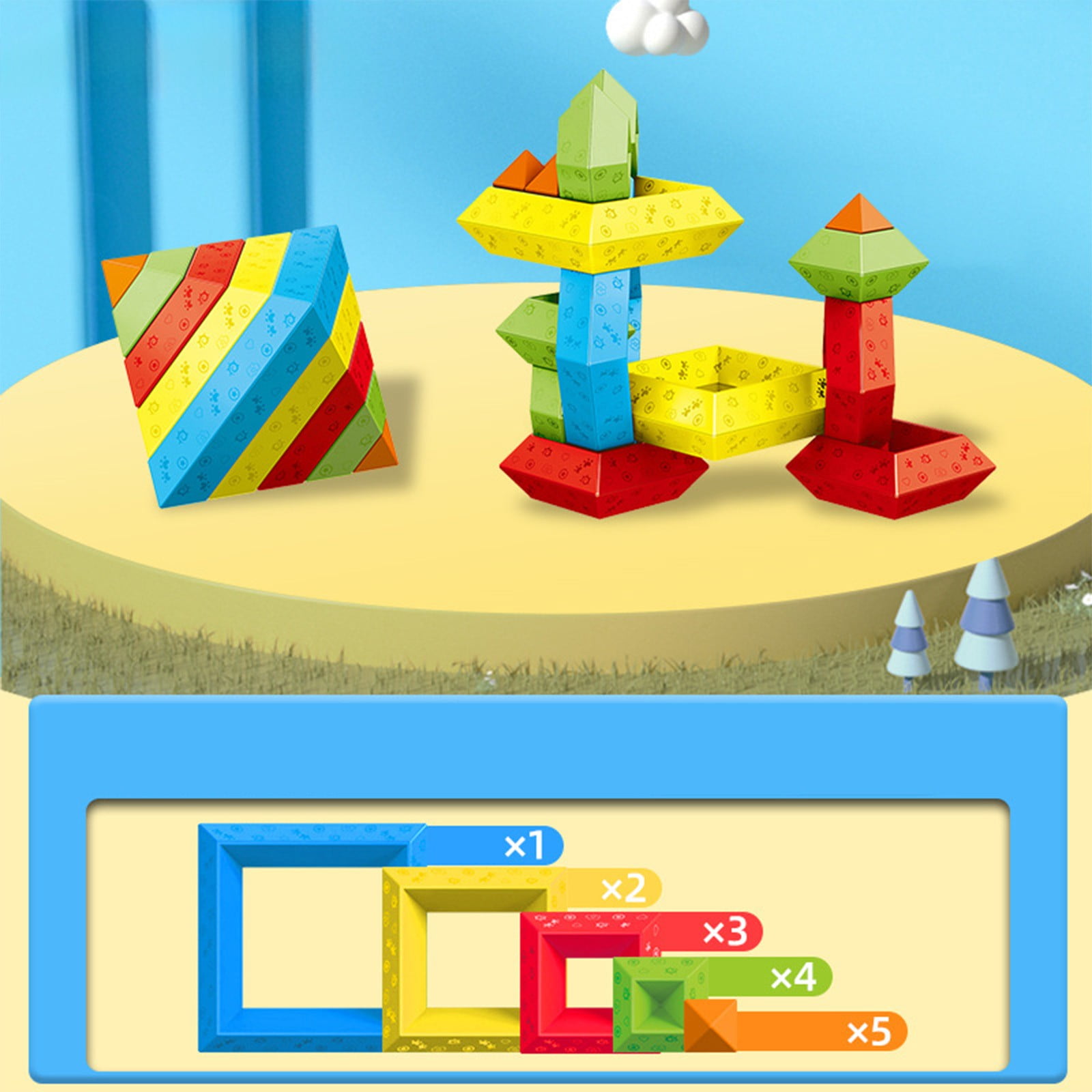 Versatile Building Blocks Patterns Large Particles Assembly Splicing ...