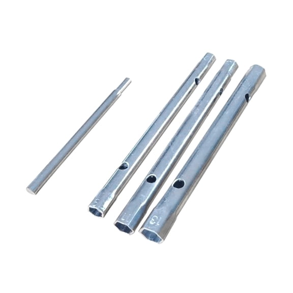 Versatile Carbon Steel Shower Faucet Wrench Socket for Hollow Plumbing Shower Faucets Hollow Water Heating Set of 4pcs
