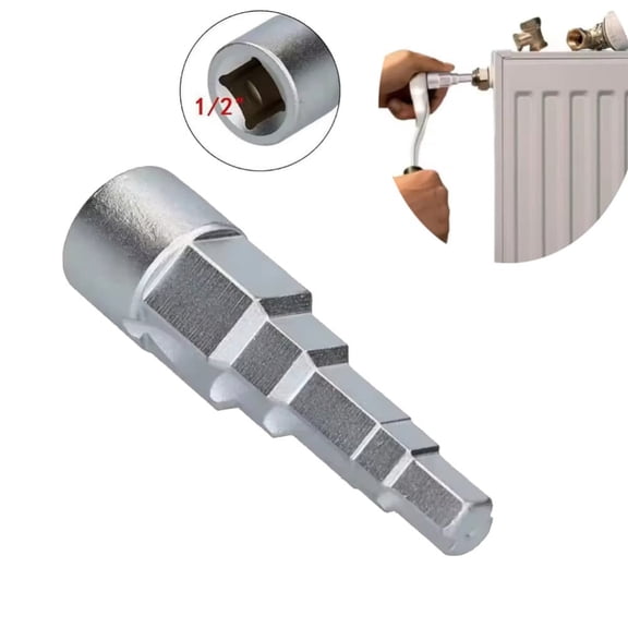 Versatile Carbon Steel Valve Core Removal Tool with Smooth Ratchet Action