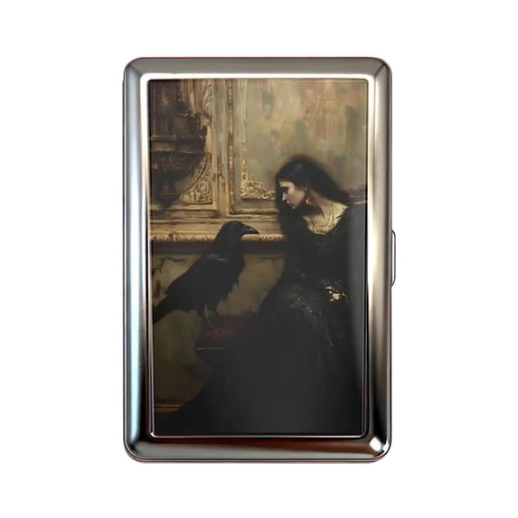 Versatile Card & Cash Case, 2026 New Vintage Metal Cigarette Case with Easy Snap, Waterproof & Durable Card Box for Man Boysfriend Father Husband Gift