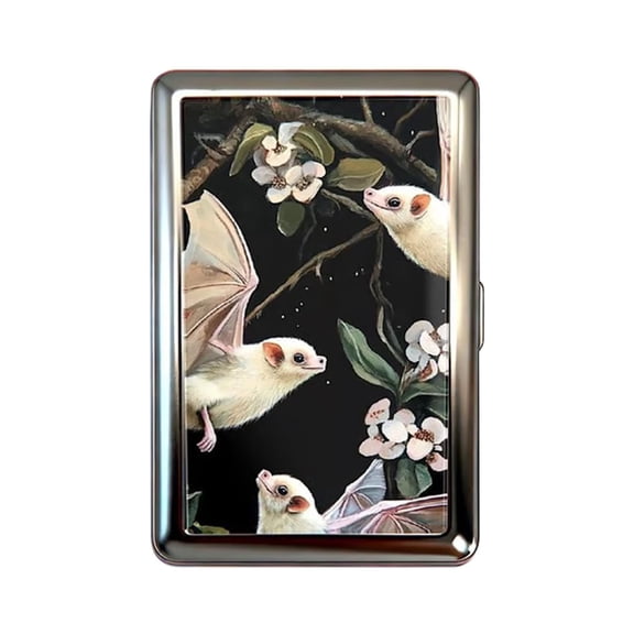 Versatile Card & Cash Case, 2026 New Vintage Metal Cigarette Case with Easy Snap, Waterproof & Durable Card Box for Man Boysfriend Father Husband Gift