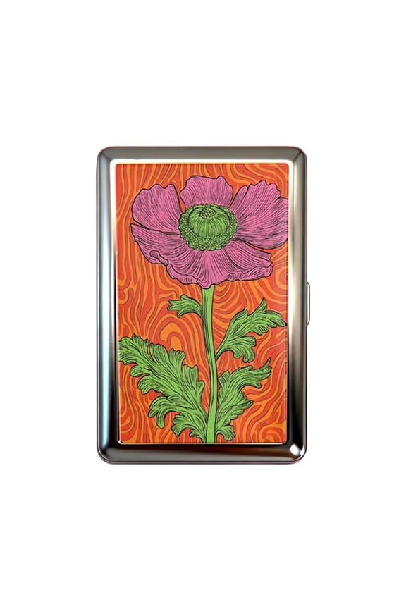 Versatile Card & Cash Case, 2026 New Vintage Style Metal Cigarette Case with Easy Snap, Waterproof & Durable Card Box for Credit Cards Cash Id Business Cards