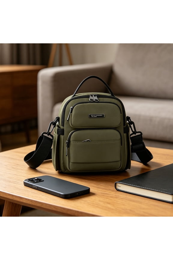Versatile Chest Sling Bag for Men Women, Lightweight Waterproof Crossbody Backpack, Casual Outdoor Daypack with Adjustable Strap for Cycling Hiking Travel