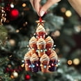 thumbnail image 1 of Versatile Christmas Ornaments - Suitable for Christmas Tree Hanging, Home Mantel Decor, Desktop Display, Party Decoration & Holiday Gifting to Elevate Festive Atmosphere,D,1pcs, 1 of 4