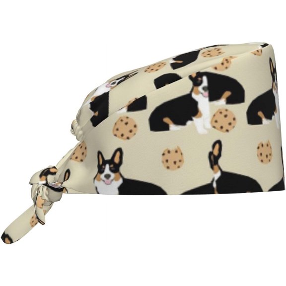 Versatile Cleaning Work Cap Hat Adjustable Headgear for Men Women, Breathable Polyester Material, Ideal for Various Occasions