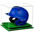 thumbnail image 1 of Versatile Clear Acrylic Display Case - Medium Rectangle Box with Green Risers and Turf Base 12.25" x 10" x 10.5" (V22), 1 of 2