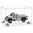 thumbnail image 1 of Versatile Clear Acrylic Display Case - Medium Rectangle Box with Silver Risers and Clear Base 14" x 8" x 8.5" (A011-SR), 1 of 2