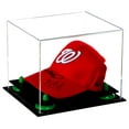thumbnail image 1 of Versatile Clear Acrylic Display Case - Small Rectangle Box with Green Risers 8.75" x 7.75" x 7" (A006-GRR), 1 of 2