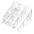 thumbnail image 1 of Versatile Clear Acrylic Makeup Organizer Display Rack for Lipstick Tubes and Lip Gloss Holders, 1 of 4