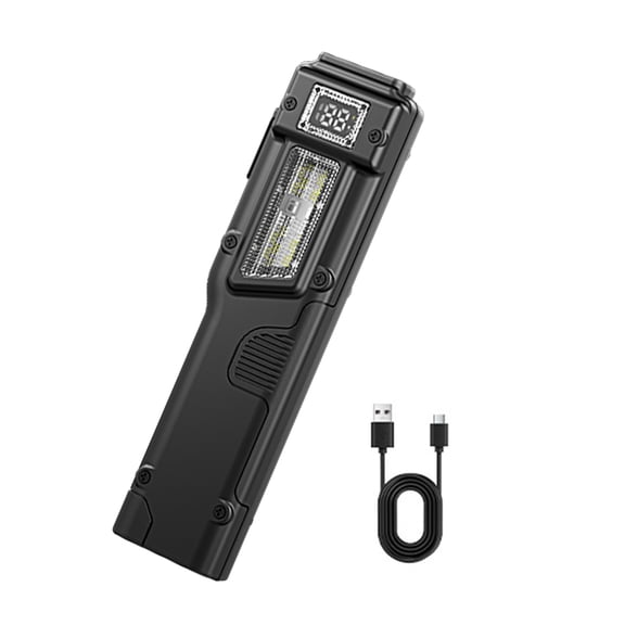 Versatile Clip Flashlight 8 Light Modes Thin Design and Portable Clip Suitable for Use in Various