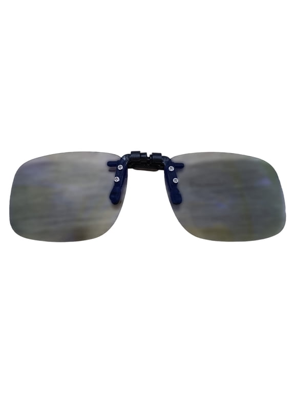 Clip-On Polarized Sunglasses, Anti-Glare UV Filter Lenses for Outdoor Driving