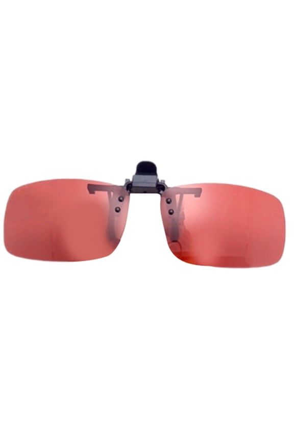 Clip-On Polarized Sunglasses, Anti-Glare UV Filter Lenses for Outdoor Driving