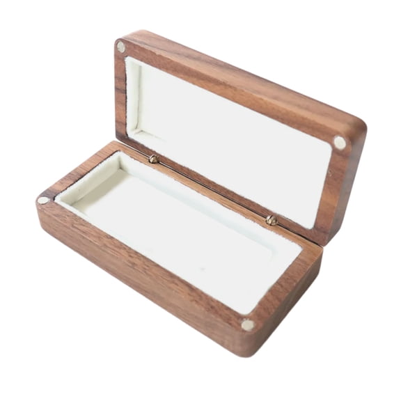 Versatile Collection Storage Box Portable Fashion Accessory for Pins and Medals with Elegant Sturdy Wood Storage Case