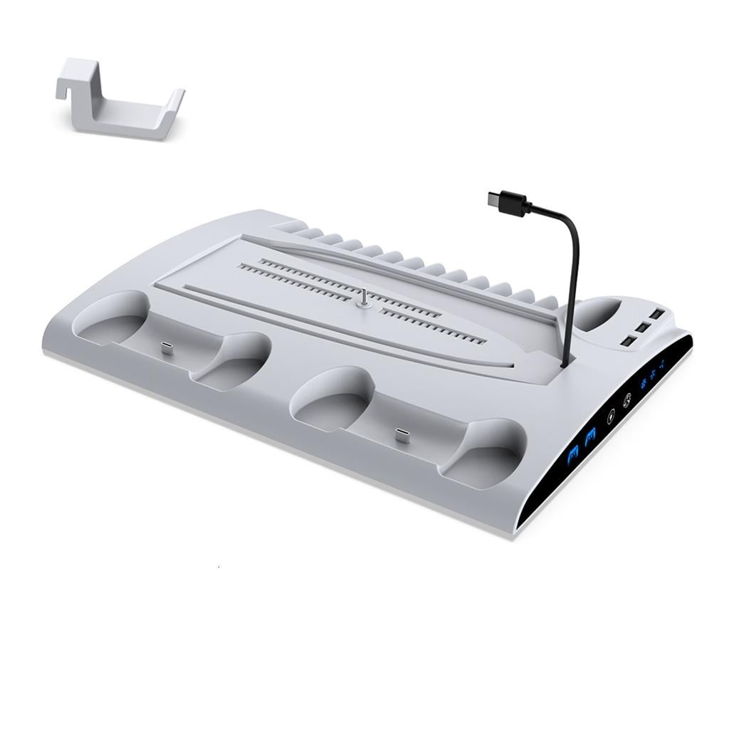 Versatile Cooling Stand with Dynamic Color Lighting Efficient Cooling Rack Easy to Operate designs for P5 & P5 Slim
