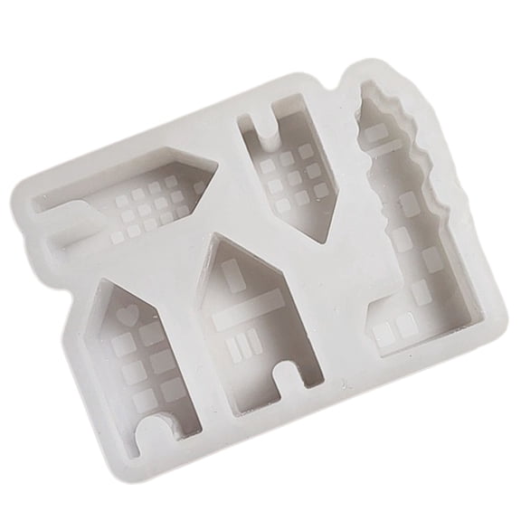 Versatile Decoration Crafting Silicone Mold Artistic Whale House Display Ornament Mold Suitable For Various Crafts
