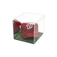 thumbnail image 1 of Versatile Deluxe Acrylic Display Case - Small Rectangle Box with Turf Bottom and Mirror 8.75" x 7.75" x 7" (A006-TB), 1 of 7