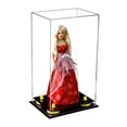 thumbnail image 1 of Versatile Deluxe Clear Acrylic Display Case - Medium Rectangle Box with Yellow Risers 8" x 6" x 14" (A092-YR), 1 of 2