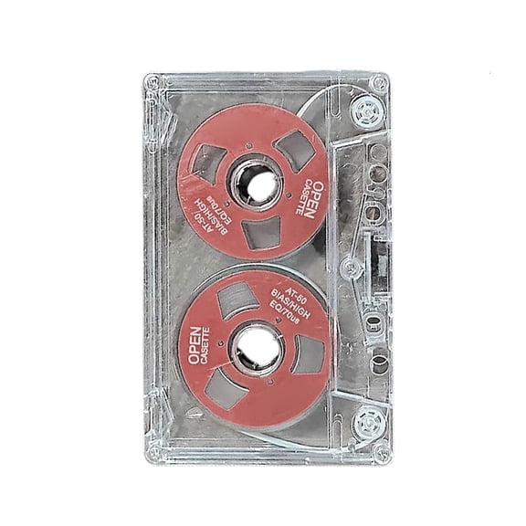 Double Sided Metal Cassette Tape with 50 Minutes of Clear and Realistic Sound for Speech Music