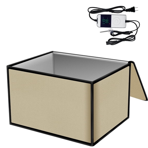 Folding Bread Proofing Box with Heater Temperature Control & Timing Versatile Dough Proofer Space Saving Dough Proofing Box Easy Clean Dough Proofer for Making Bread Yogurt Pizza Fermenting Wine