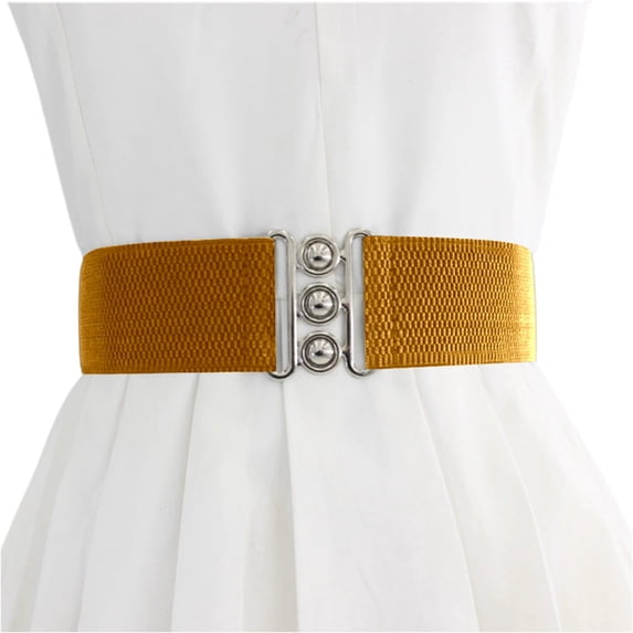 Versatile Elastic Belt Women Fashion Seasonal Accessory Suitable Dresses Casual Wear Stretchy Waistband