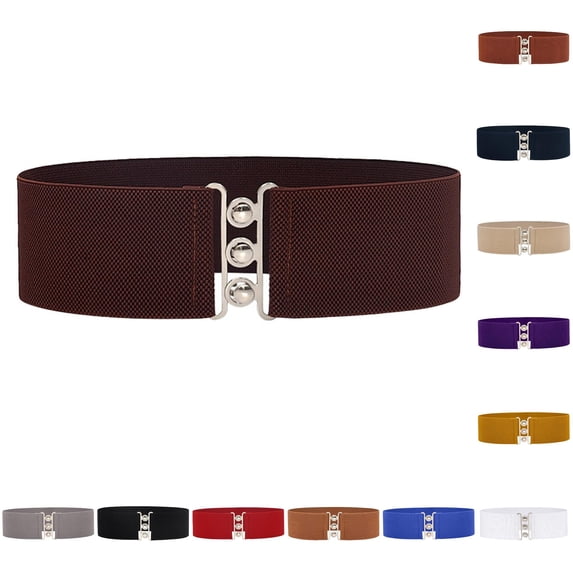Versatile Elastic Belt Women Stylish Seasonal Accessory Suitable Dresses Casual Wear Waistband