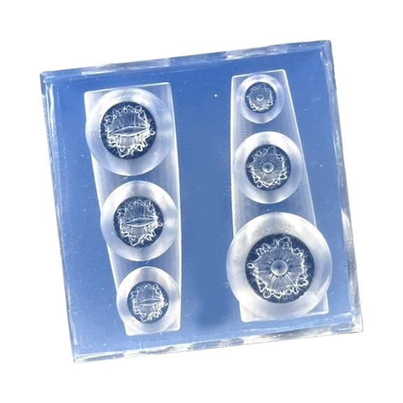 Versatile Embossed Silicone Mold Set For Handmade Nails Charms Phone Case Decorations And Crafting Resin Jewelry