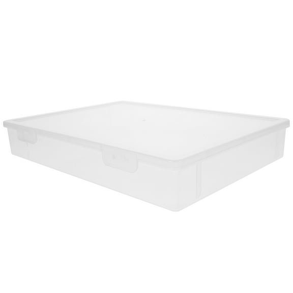 Versatile File Storage Case  Paper Storage Box Office Portable Project Case (Flat Style)