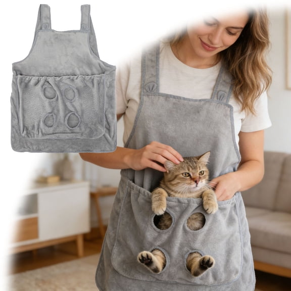 Versatile Front Pet Backpack for Cats and Small Dogs Adjustable Shoulder Strap Convertible Tote and Cozy Sleeping Bag Indoor Use