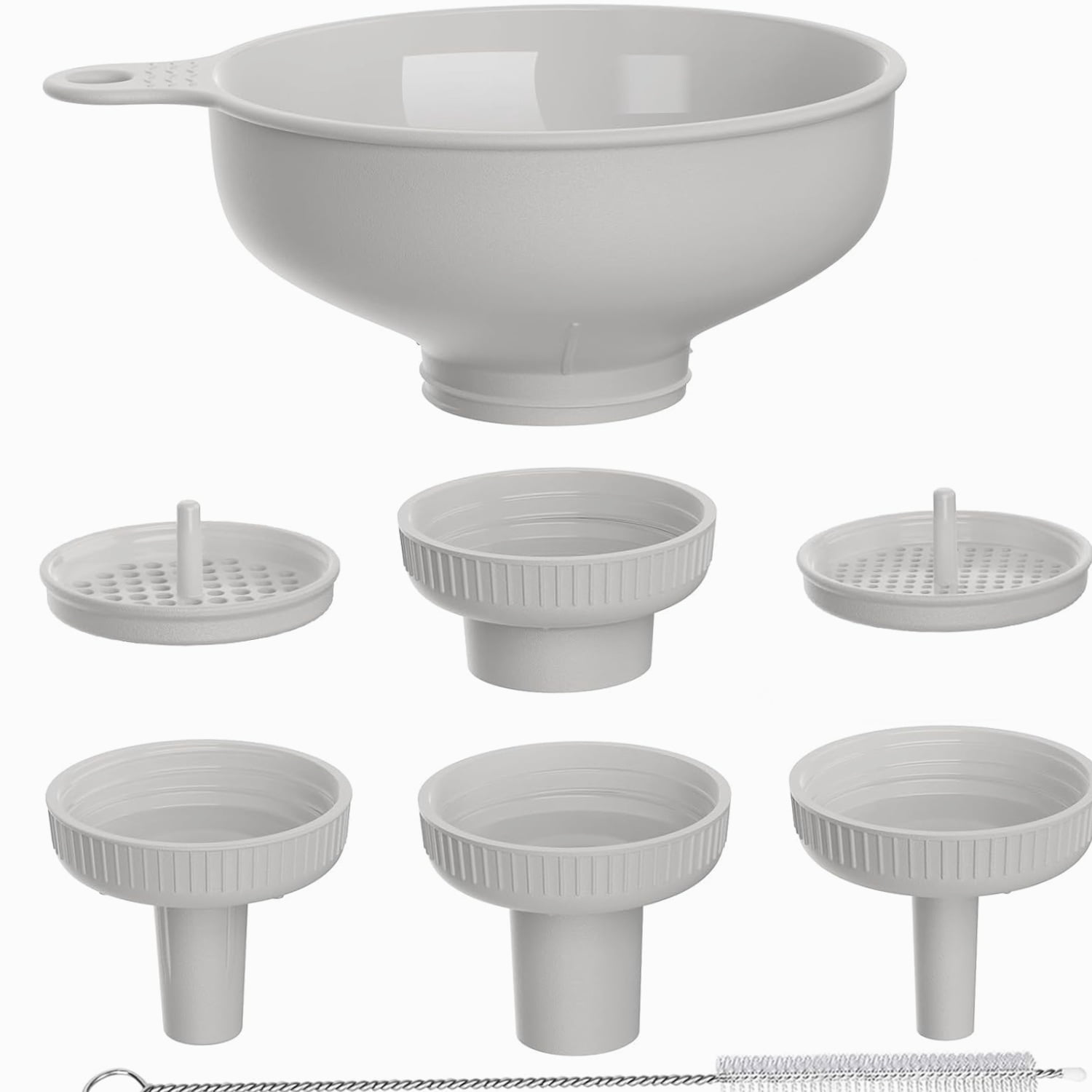 Versatile Funnel for Kitchen Use for Filling Bottles Grey - Walmart.com