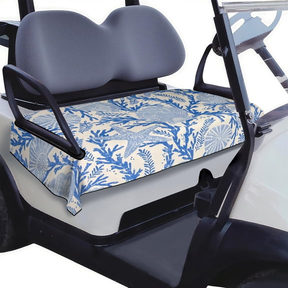 Versatile Golf Cart Seat Cover 51" x 31", Microfiber Towel Blanket Fits EZGO, Yamaha, Club Car, Icon and More