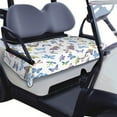 thumbnail image 1 of Versatile Golf Cart Seat Cover 51" x 31", Multi-Purpose Microfiber Towel Blanket Fits Most Golf Cart Front Seats, 1 of 8