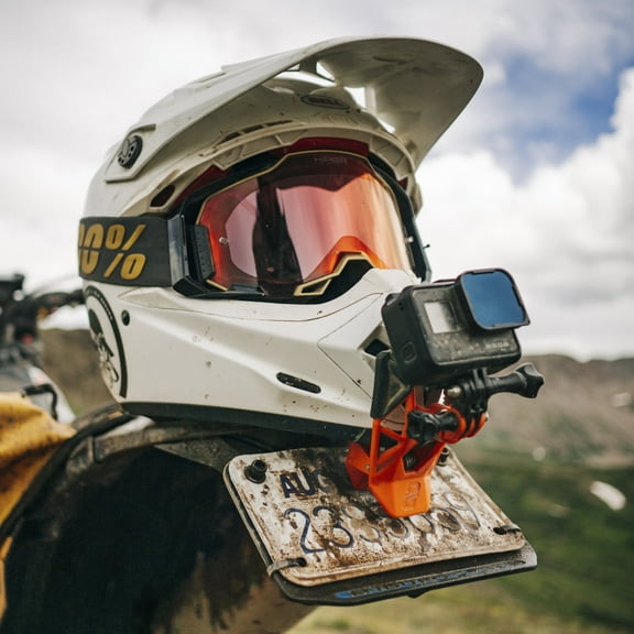 Versatile Gripper Mount for GoPro or DJI Osmo Action Camera - Action Orange