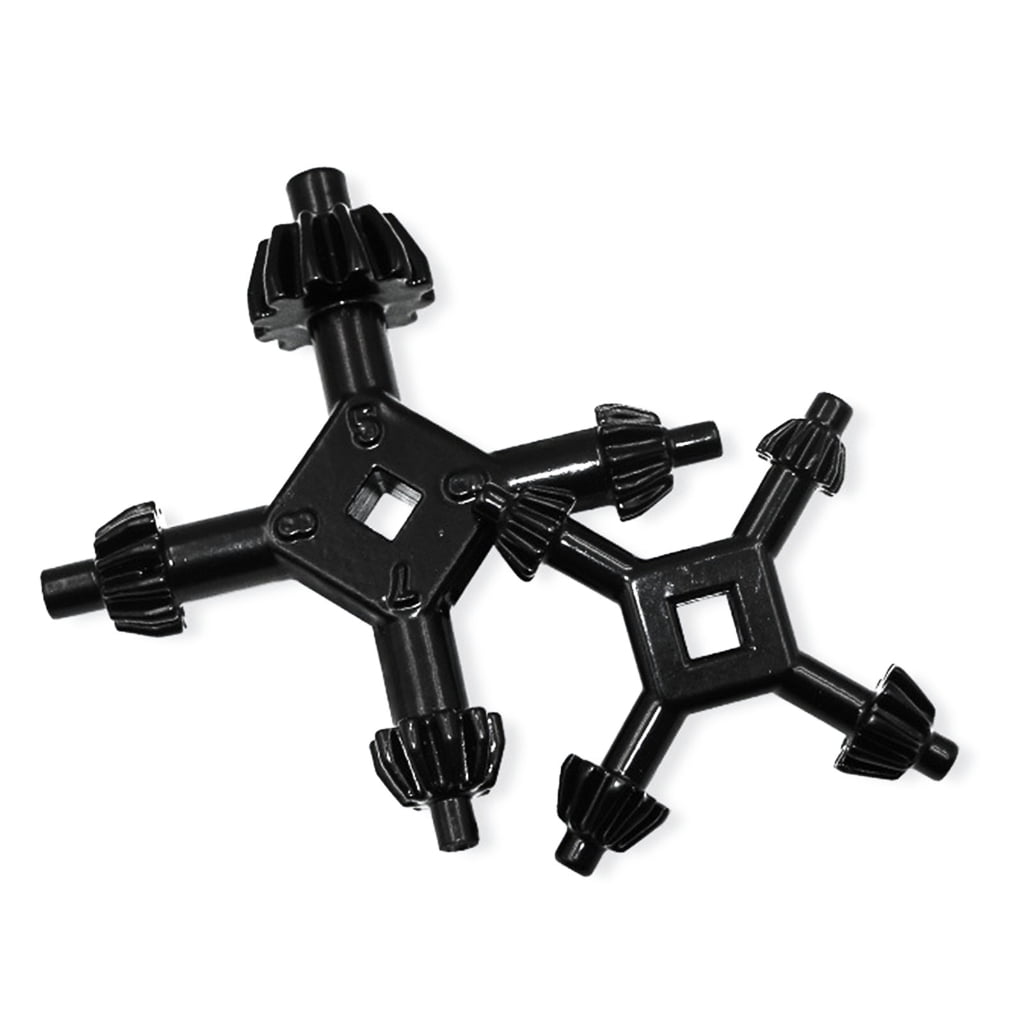 Versatile Hand Drill Key 4 Sizes in 1 Chuck Key for Various Drill Bit