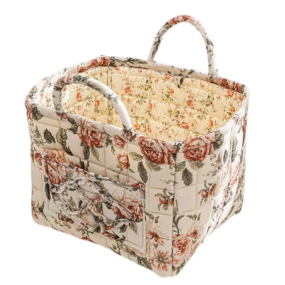 Stylish Braided Storage Baskets Polyester Handwoven Storage Case for Home Organization Small Decorative Daily Use
